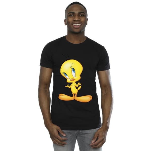 Looney Tunes Mens Tweety Standing T-Shirt