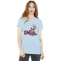 Miniatyrbild 2 av 3: Looney Tunes Dam/Tjej - Bugs & Taz England - Boyfriend-t-shirt i bomull