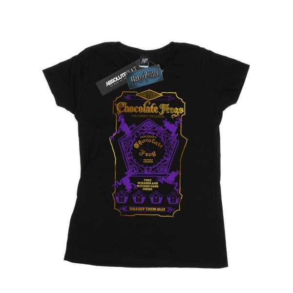 Harry Potter Womens/Ladies Chocolate Frogs Coloured Label Cotton T-Shirt