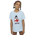 Pikkukuva 2 / 3: Looney Tunes Girls Daffy England Face Cotton T-Shirt