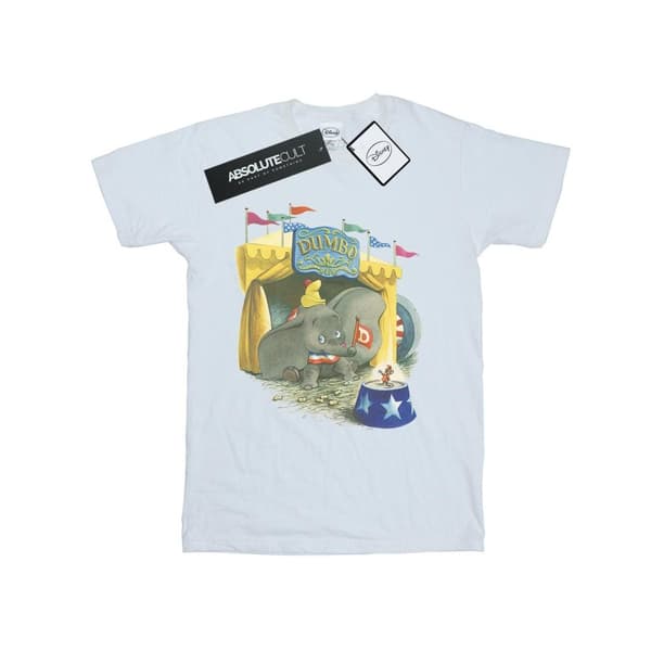 Disney Womens/Ladies Dumbo Circus Cotton Boyfriend T-Shirt