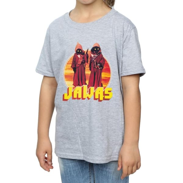 Star Wars A New Hope Jawas bomulls-T-shirt för flickor