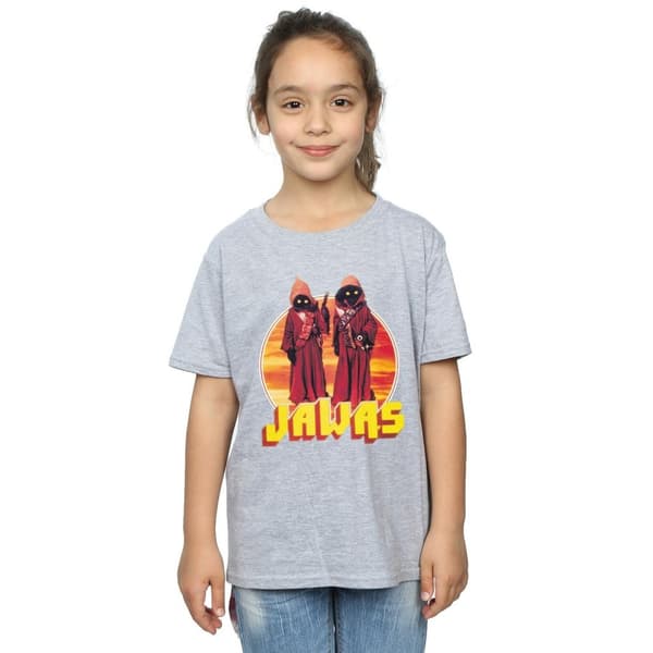 Star Wars A New Hope Jawas bomulls-T-shirt för flickor