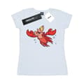 Miniatyrbild 1 av 3: Disney Dam/Tjej - Den lilla sjöjungfrun Sebastian Bubbles - Bomulls-T-shirt