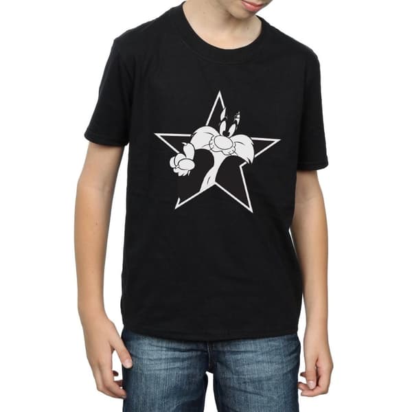 Looney Tunes Sylvester Mono Star T-shirt - pojkar