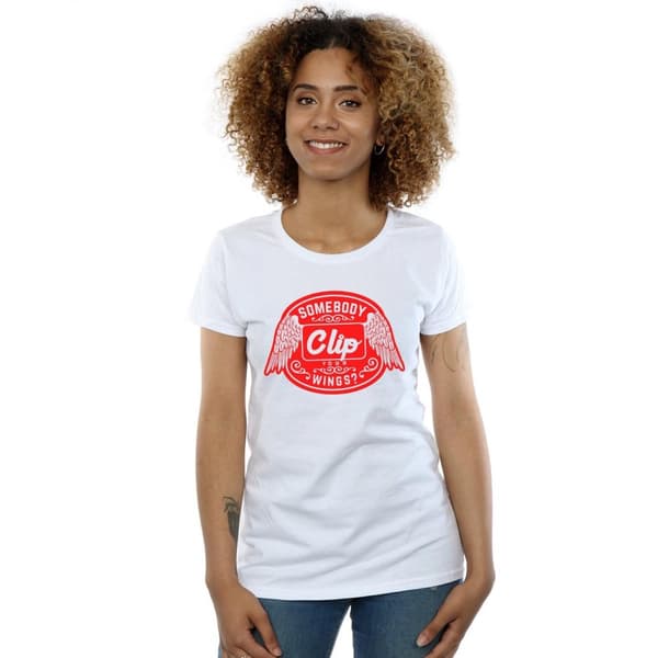 Supernatural Womens/Ladies Clip Your Wings Cotton T-Shirt