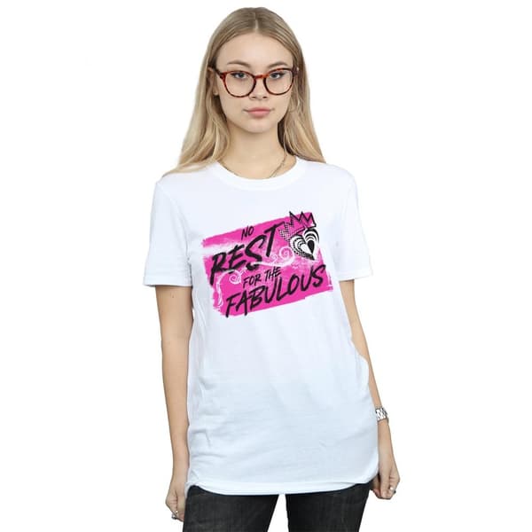 Disney Womens/Ladies The Descendants No Rest Cotton Boyfriend T-Shirt