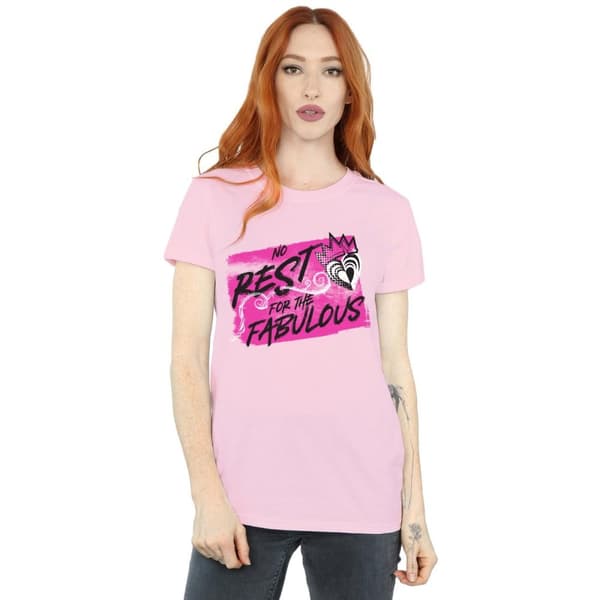 Disney Womens/Ladies The Descendants No Rest Cotton Boyfriend T-Shirt