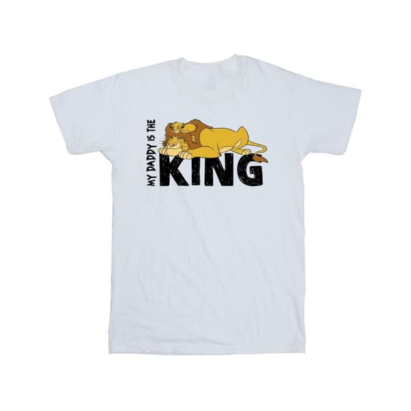 Disney Mens The Lion King Daddy Is King T-Shirt