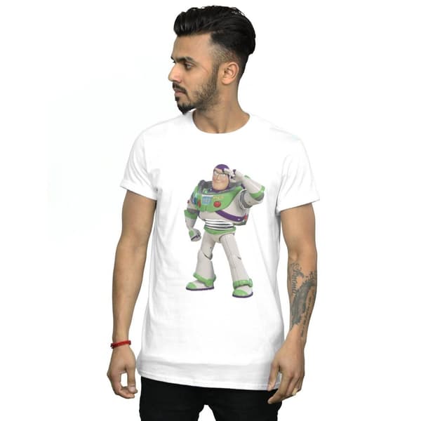Disney Toy Story Buzz Lightyear stående t-shirt för herrar