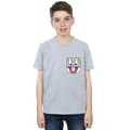 Miniatyrbillede 2 af 5: Looney Tunes Boys Bugs Bunny Face Faux Pocket T-Shirt
