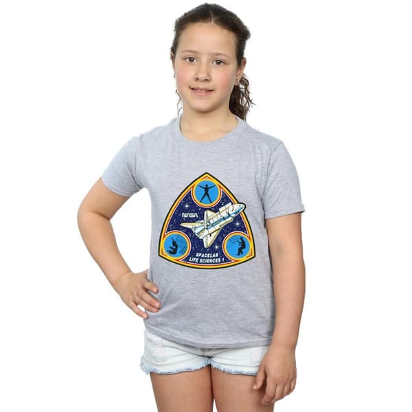 NASA Girls Classic Spacelab Life Science Cotton T-Shirt