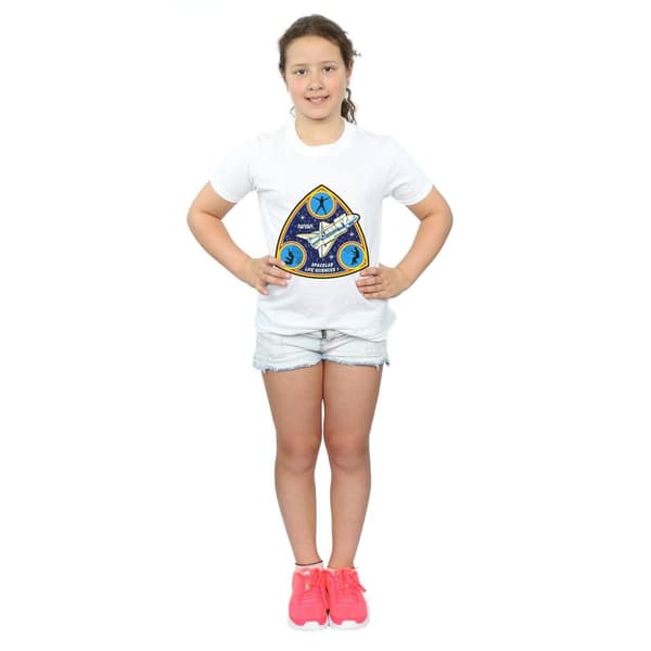 NASA Girls Classic Spacelab Life Science Cotton T-Shirt