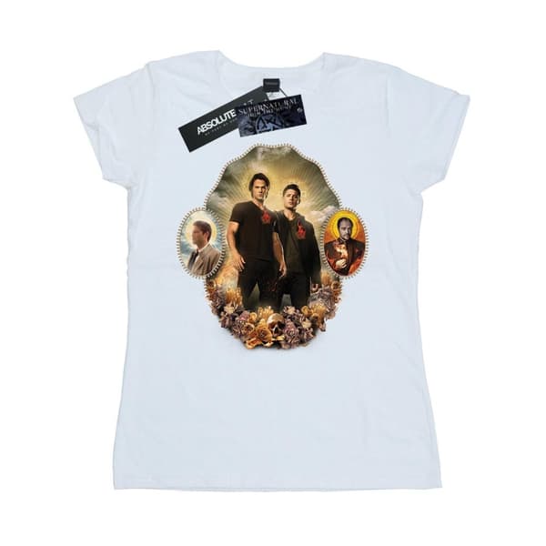Supernatural Womens/Ladies Holy Shrine Cotton T-Shirt