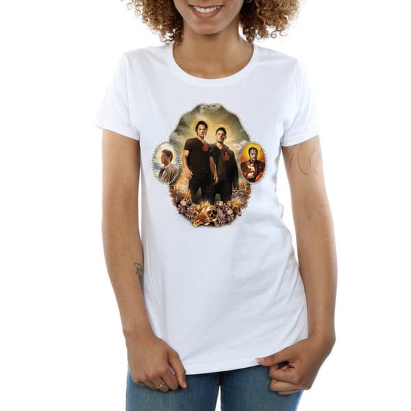Supernatural Womens/Ladies Holy Shrine Cotton T-Shirt