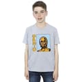 Miniatyrbilde 2 av 4: Star Wars Boys C3PO Line Art T-Shirt