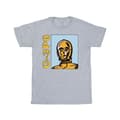 Miniatyrbilde 1 av 4: Star Wars Boys C3PO Line Art T-Shirt