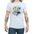 Pikkukuva 3 / 5: Harry Potter Mens Hogwarts Painted Crest T-Shirt