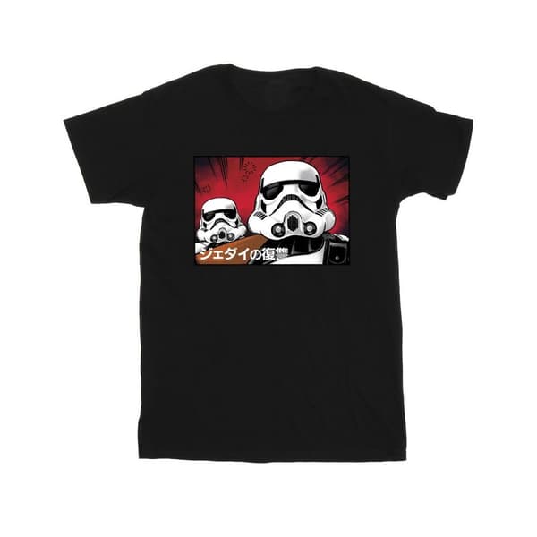 Star Wars Mens Stormtrooper Japanese T-Shirt