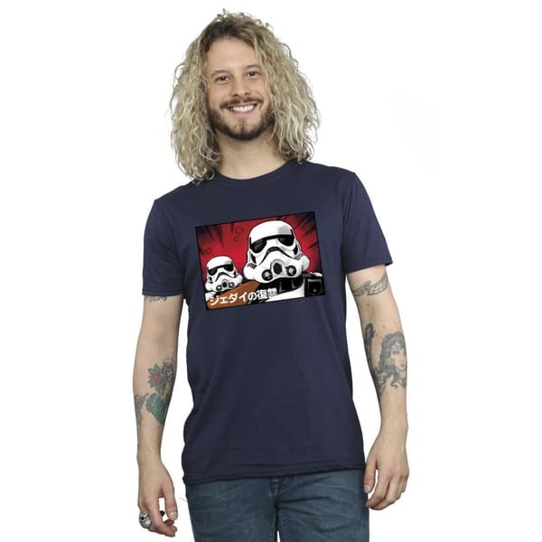 Star Wars Mens Stormtrooper Japanese T-Shirt