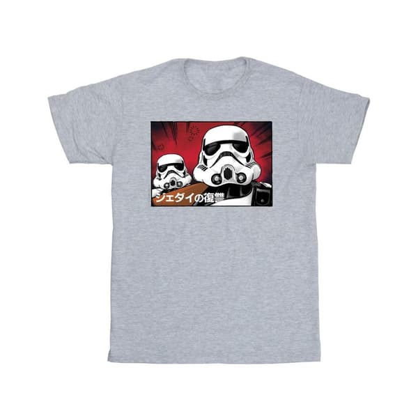 Star Wars Mens Stormtrooper Japanese T-Shirt
