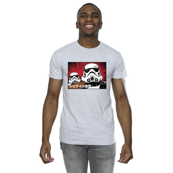 Star Wars Mens Stormtrooper Japanese T-Shirt