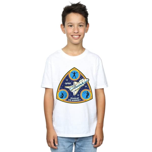 NASA Boys Classic Spacelab Life Science T-Shirt