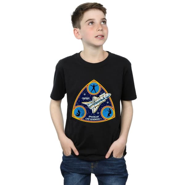 NASA Boys Classic Spacelab Life Science T-Shirt
