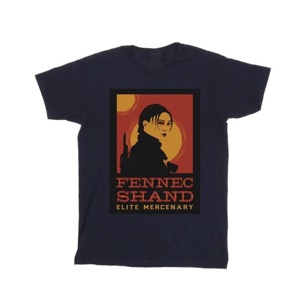 Star Wars Boys The Book Of Boba Fett Elite Mercenary Fennec T-Shirt