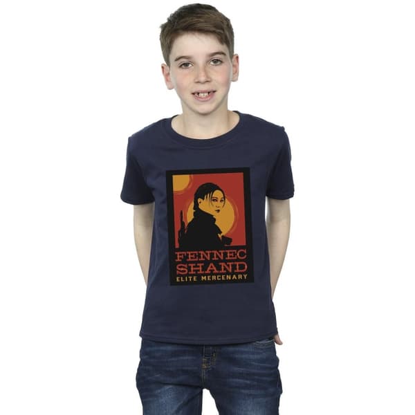 Star Wars Pojkar - The Book Of Boba Fett Elite Mercenary Fennec T-shirt