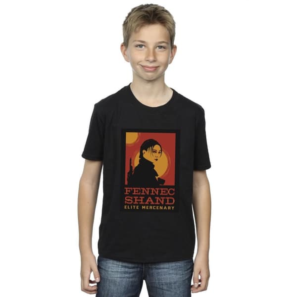 Star Wars Pojkar - The Book Of Boba Fett Elite Mercenary Fennec T-shirt