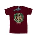 Miniatyrbilde 1 av 5: Harry Potter Womens/Ladies Christmas Wreath Cotton Boyfriend T-Shirt