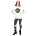 Miniatyrbilde 4 av 5: Harry Potter Womens/Ladies Christmas Wreath Cotton Boyfriend T-Shirt