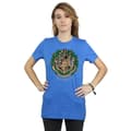 Miniatyrbilde 2 av 5: Harry Potter Womens/Ladies Christmas Wreath Cotton Boyfriend T-Shirt