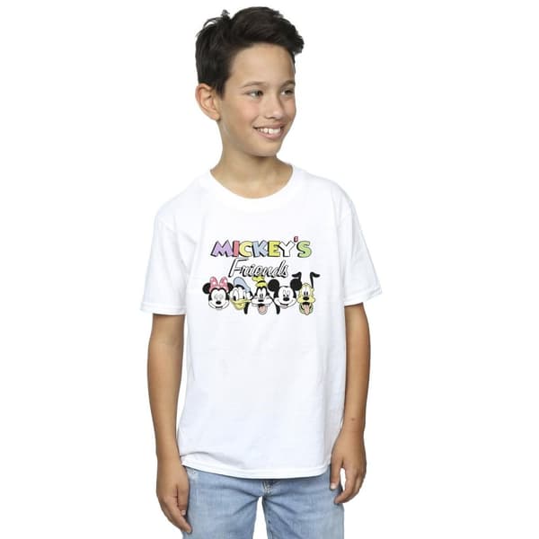Disney Boys Mickey Mouse And Friends Faces T-Shirt