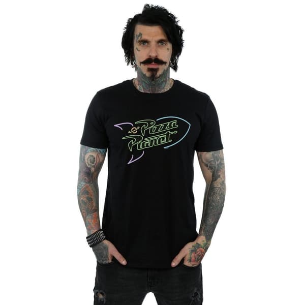Disney Toy Story Neon Pizza Planet T-shirt för herrar