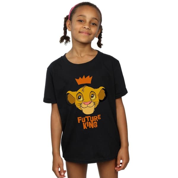 Disney Girls The Lion King Simba Future King Cotton T-Shirt