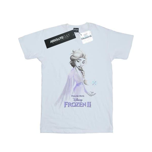 Disney Frozen 2 Elsa Unity snöflinga bomulls-T-shirt för flickor