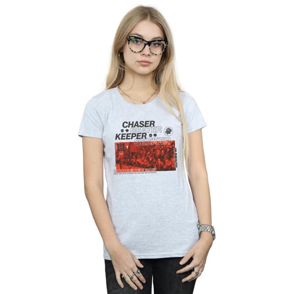 Harry Potter Womens/Ladies Go Go Gryffindor Cotton T-Shirt