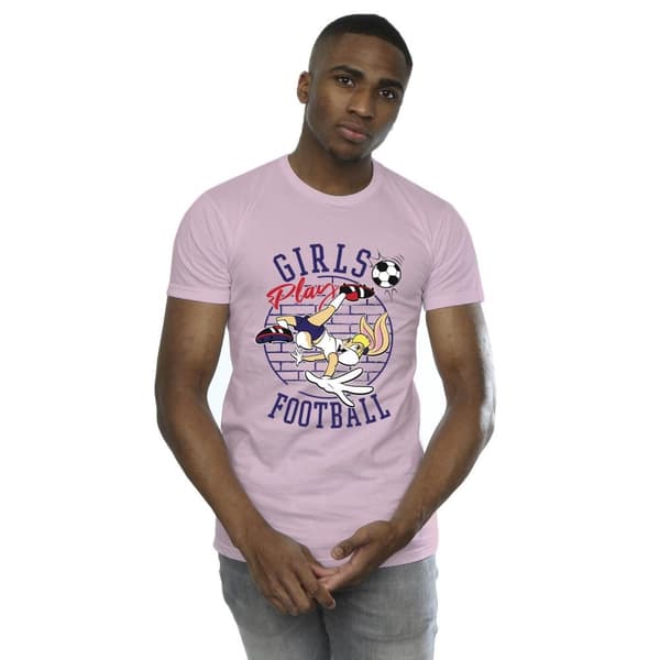 Looney Tunes Mens Lola Bunny - fotbollsspelande flickor - T-shirt