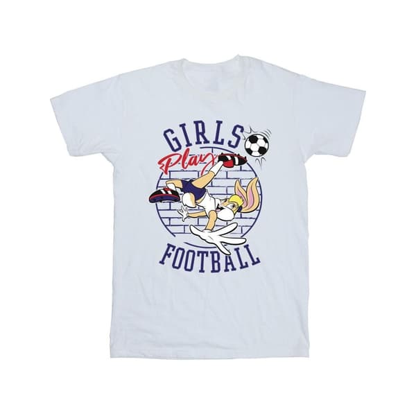 Looney Tunes Mens Lola Bunny - fotbollsspelande flickor - T-shirt