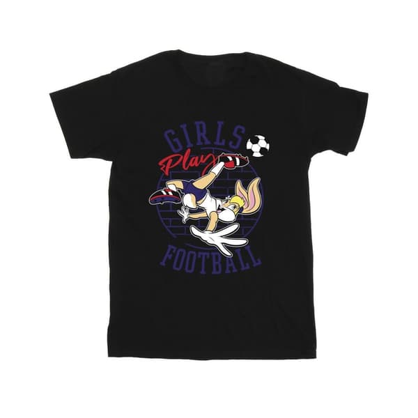Looney Tunes Mens Lola Bunny - fotbollsspelande flickor - T-shirt