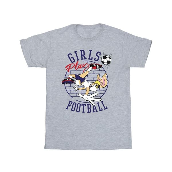 Looney Tunes Mens Lola Bunny - fotbollsspelande flickor - T-shirt