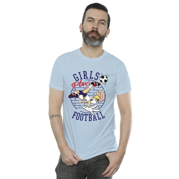Looney Tunes Mens Lola Bunny - fotbollsspelande flickor - T-shirt
