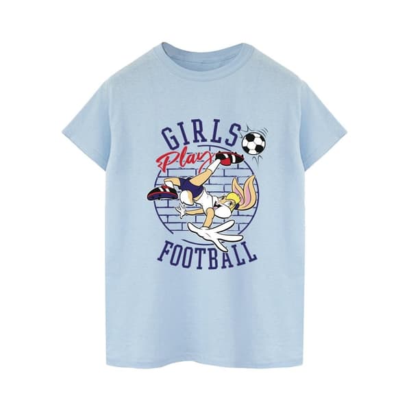 Looney Tunes Mens Lola Bunny - fotbollsspelande flickor - T-shirt