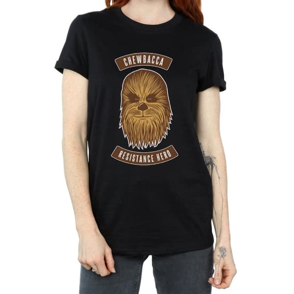 Star Wars The Rise Of Skywalker Dam/Tjej Chewbacca Hero T-shirt i bomull