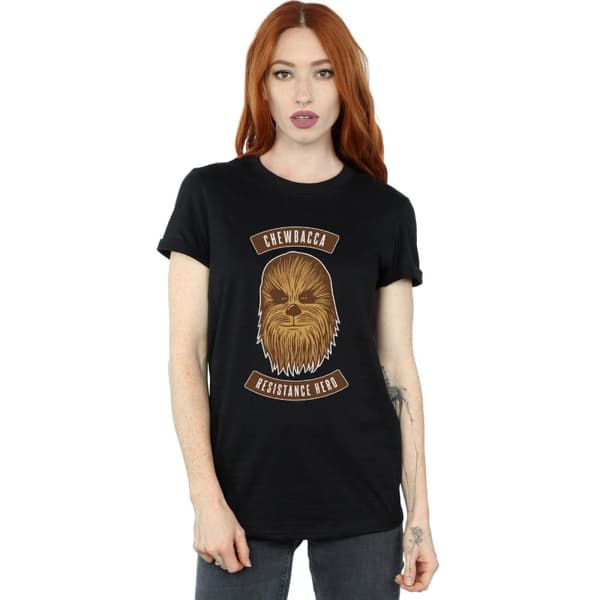 Star Wars The Rise Of Skywalker Dam/Tjej Chewbacca Hero T-shirt i bomull
