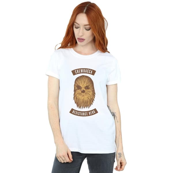 Star Wars The Rise Of Skywalker Dam/Tjej Chewbacca Hero T-shirt i bomull