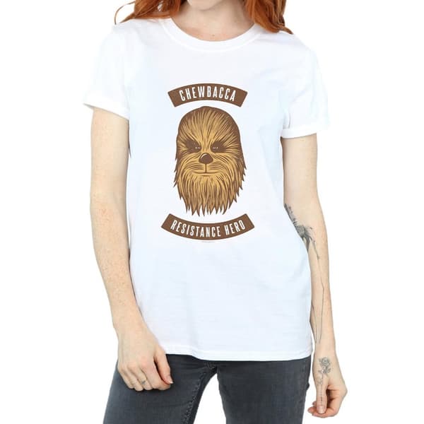 Star Wars The Rise Of Skywalker Dam/Tjej Chewbacca Hero T-shirt i bomull