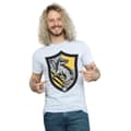 Miniatyrbild 2 av 5: Harry Potter Hufflepuff Crest Flat T-shirt för herrar